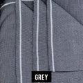 Charsadda Handmade Kadhar For Men  Pure Wool ( Grey  )