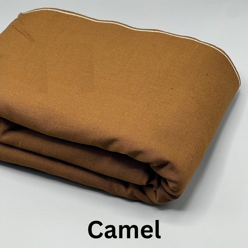 Charsadda Handmade Kadhar For Men Pure Wool ( Camel )