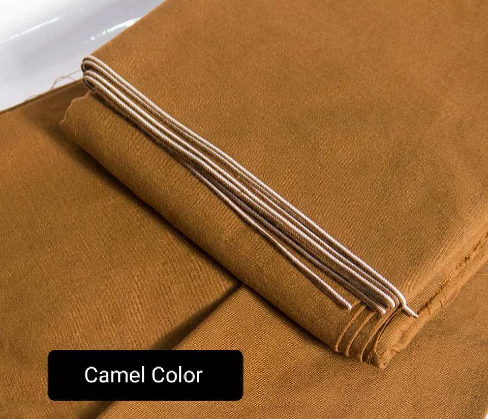 Charsadda Handmade Kadhar For Men Pure Wool ( Camel )